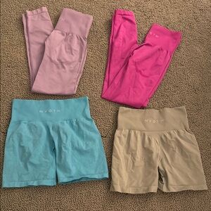 NVGTN shorts and leggings